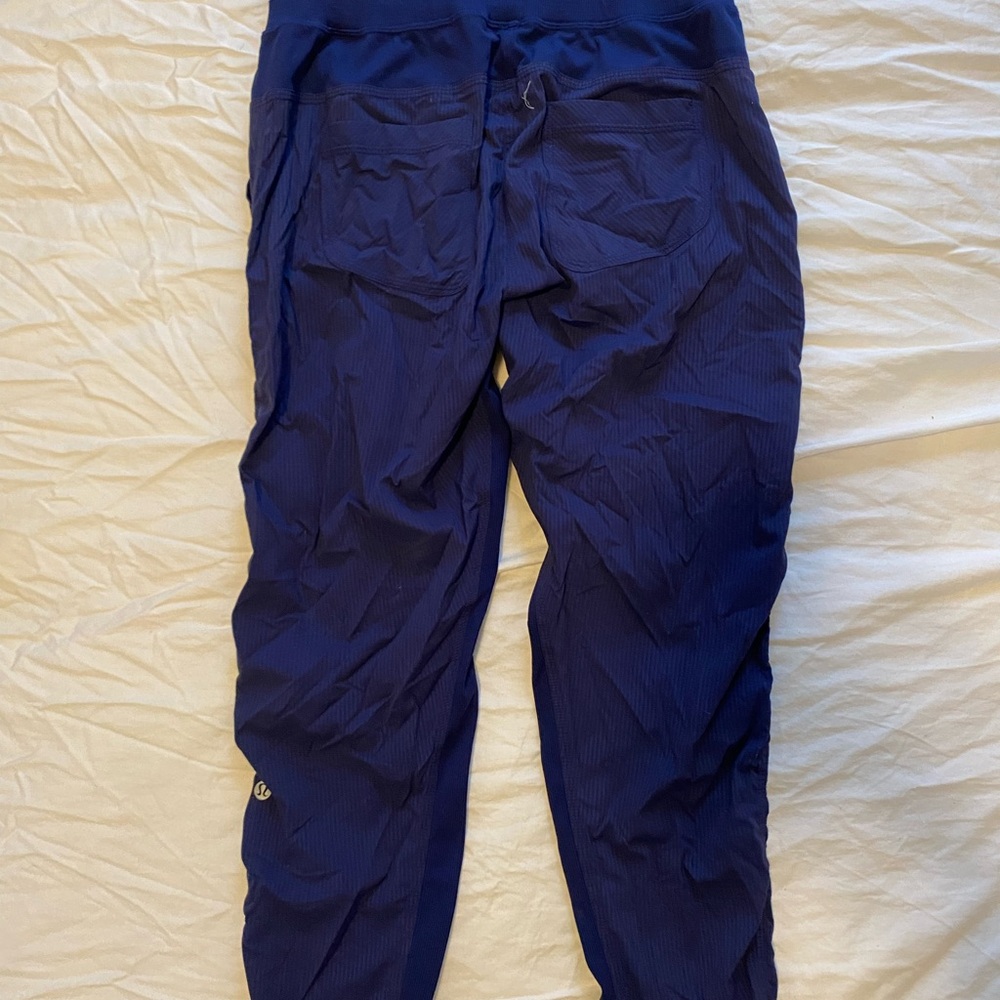 Blue Lululemon Jogger Pants
